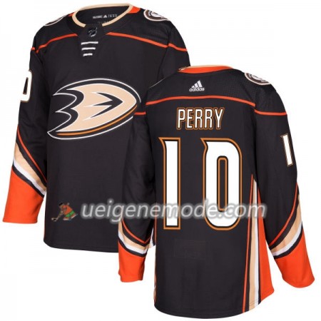 Herren Eishockey Anaheim Ducks Trikot Corey Perry 10 Adidas 2017-2018 Schwarz Authentic